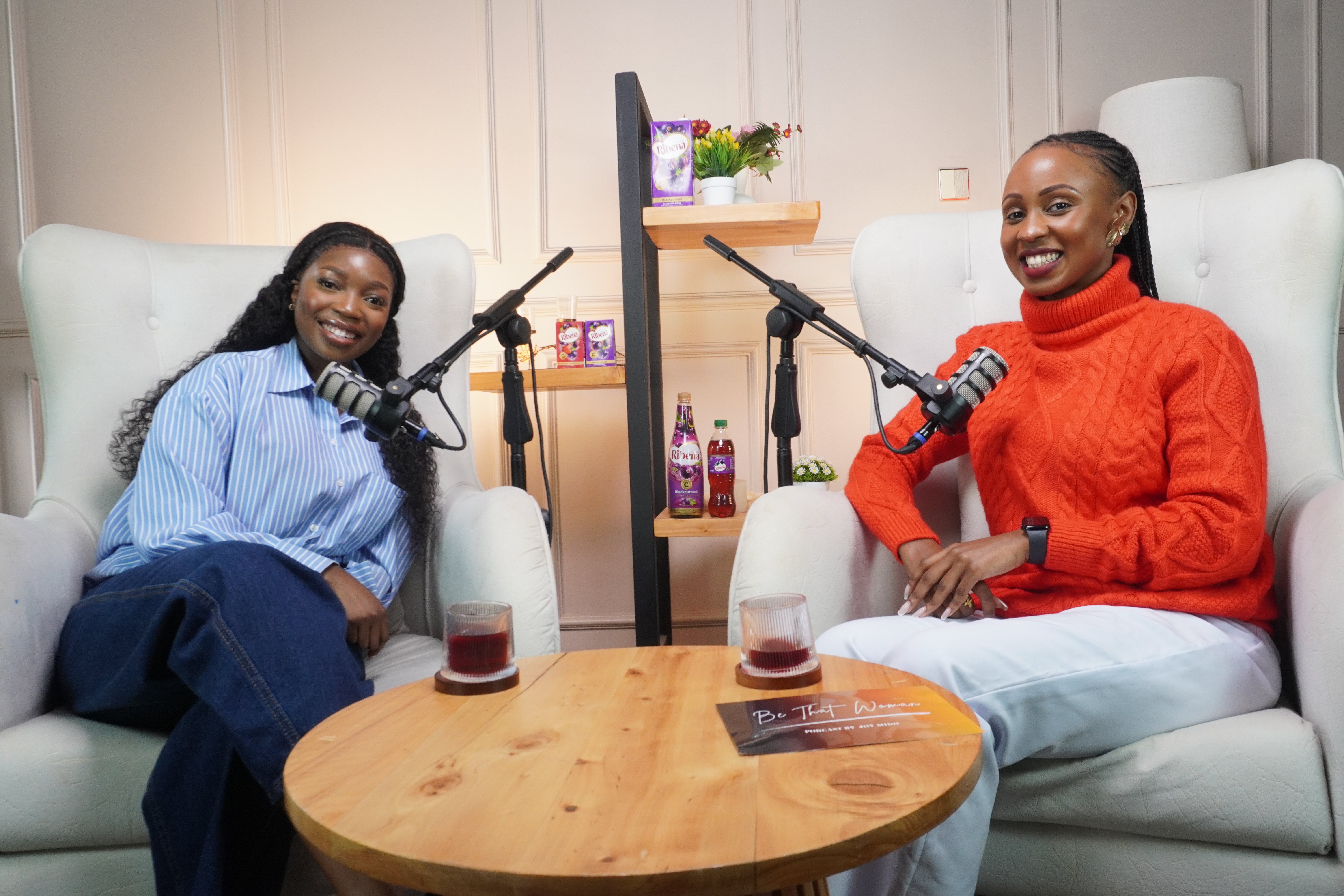 A guest on Be That Woman Podcast