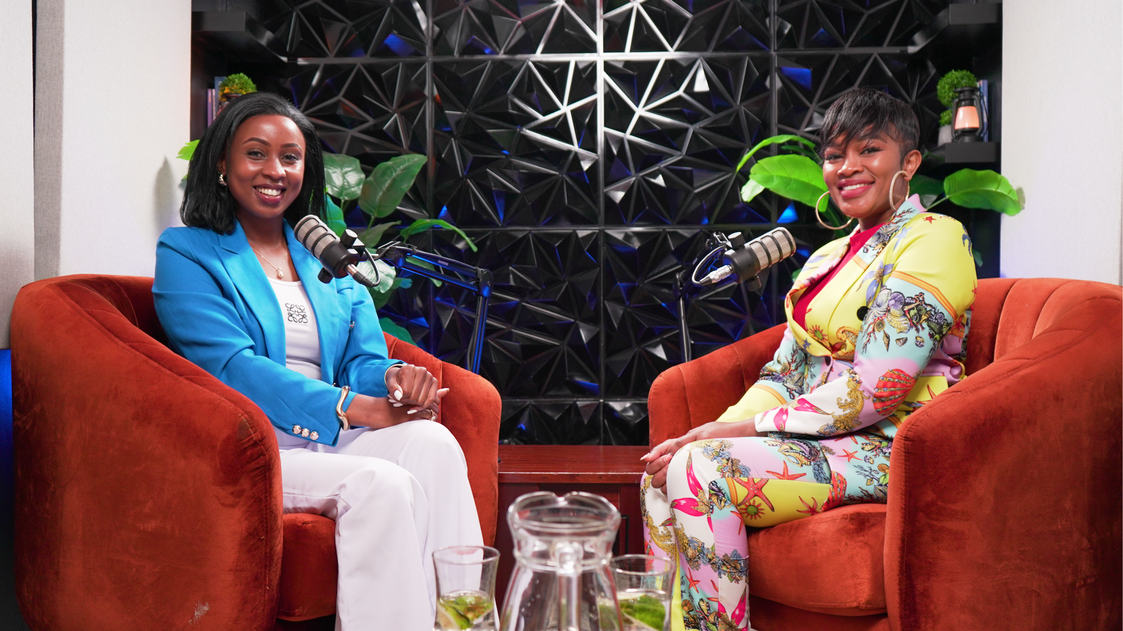 A guest sharing her story on Be That Woman Podcast