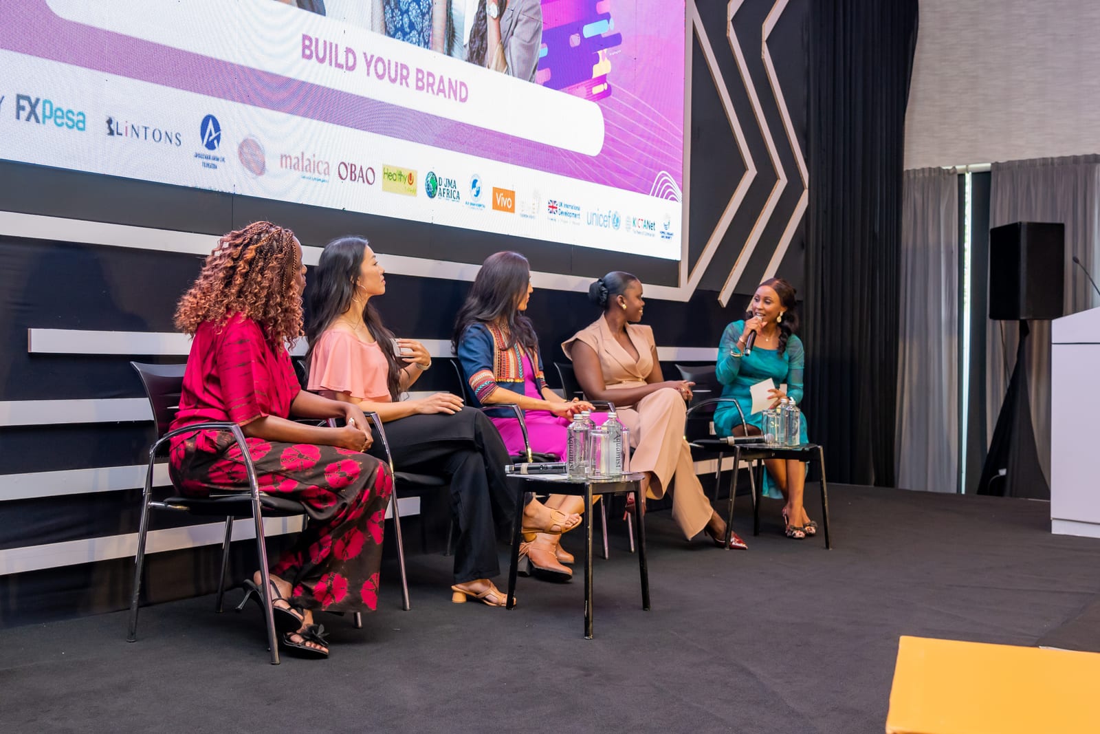 Joy Mido moderating and hosting, image 4